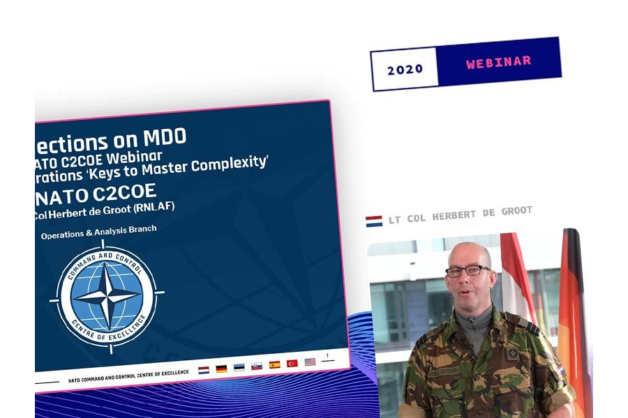 Webinar 2020 | LtCol Herbert de Groot - Reflections on Multi-Domain Operations